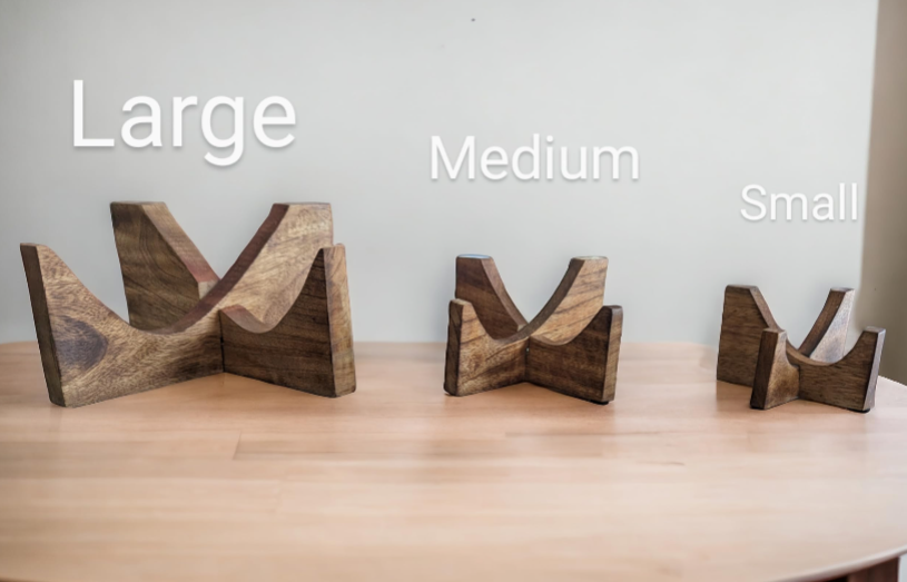 Heart Keepsake Stands (Silver, Gold & Wood)