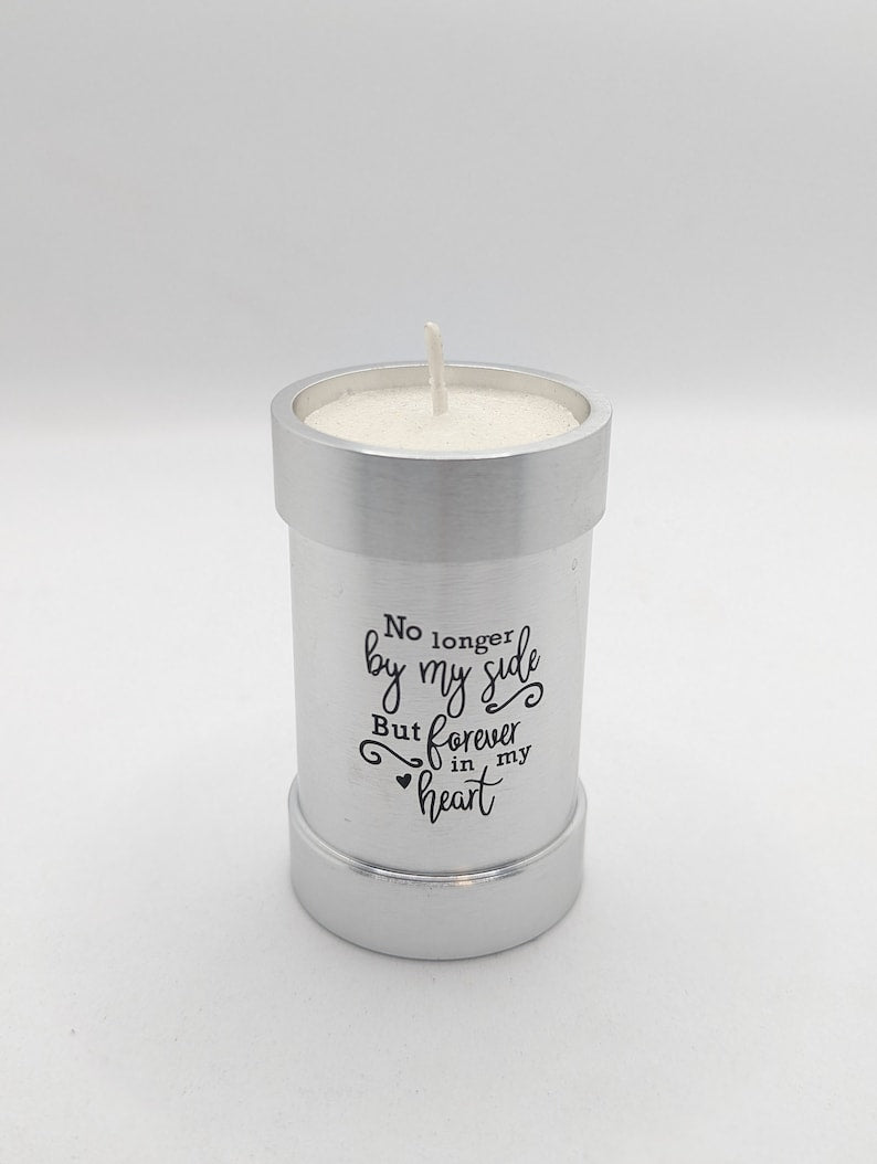 Silver Mini Urn Tea Light Holder