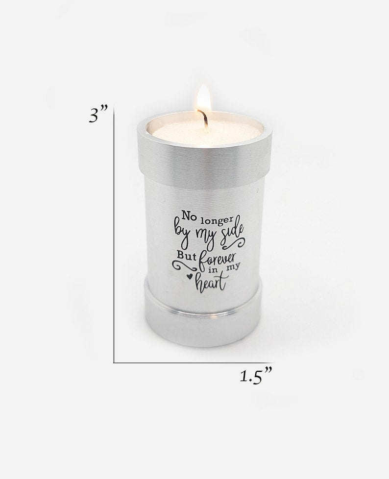 Silver Mini Urn Tea Light Holder