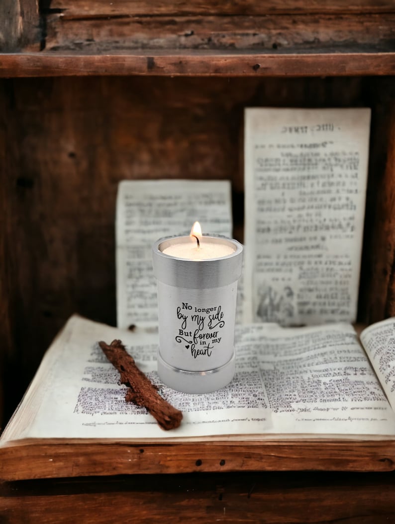 Silver Mini Urn Tea Light Holder