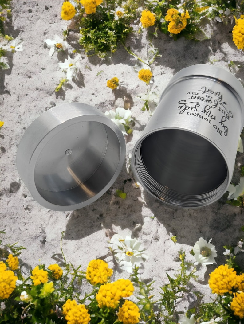 Silver Mini Urn Tea Light Holder