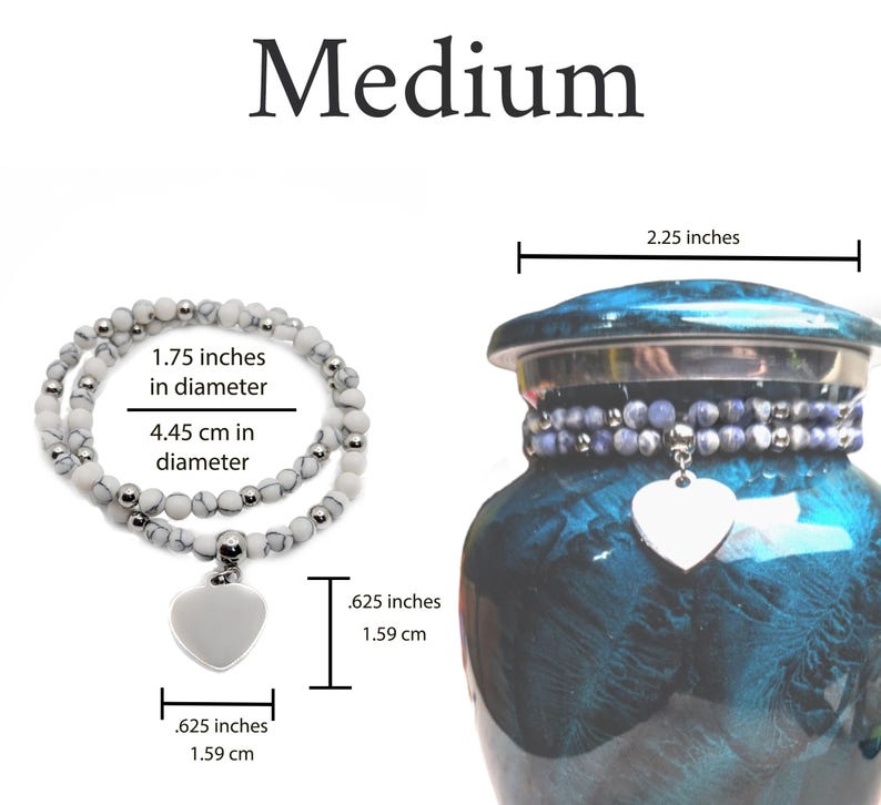 Charms and Beads Name Plates - Urn/Keepsake Name Plates