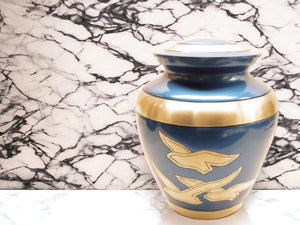 Beautifully Engraved Cremation Urn (Large)