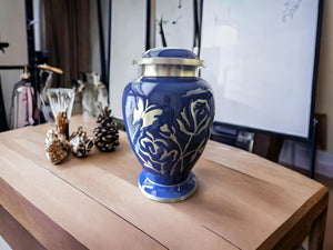 Beautifully Engraved Cremation Urn (Large)