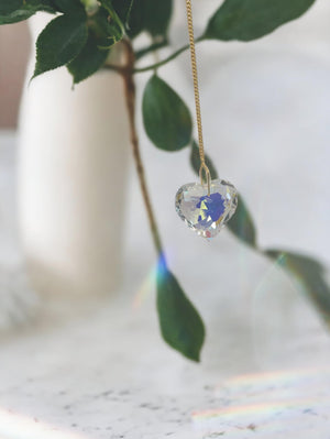 Rakkle Made with Love Condolence Gift Box - Sympathy Gift Card, Bereavement Gift, Memorial Gift - Sorry for Your Loss Gift - Crystal Rainbow Maker