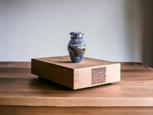 Ocean Waves Keepsake - High Gloss Mini Cremation Urn