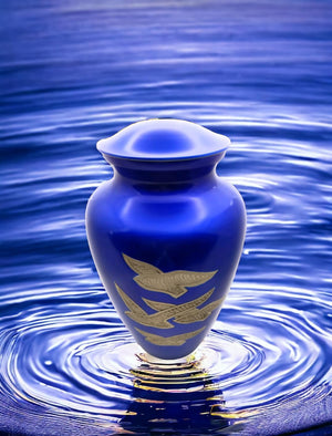 Beautifully Engraved Cremation Urn (Large)