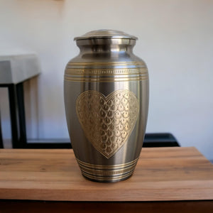 Beautifully Engraved Cremation Urn (Large)