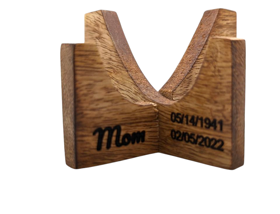 Heart Keepsake Stands (Silver, Gold & Wood)