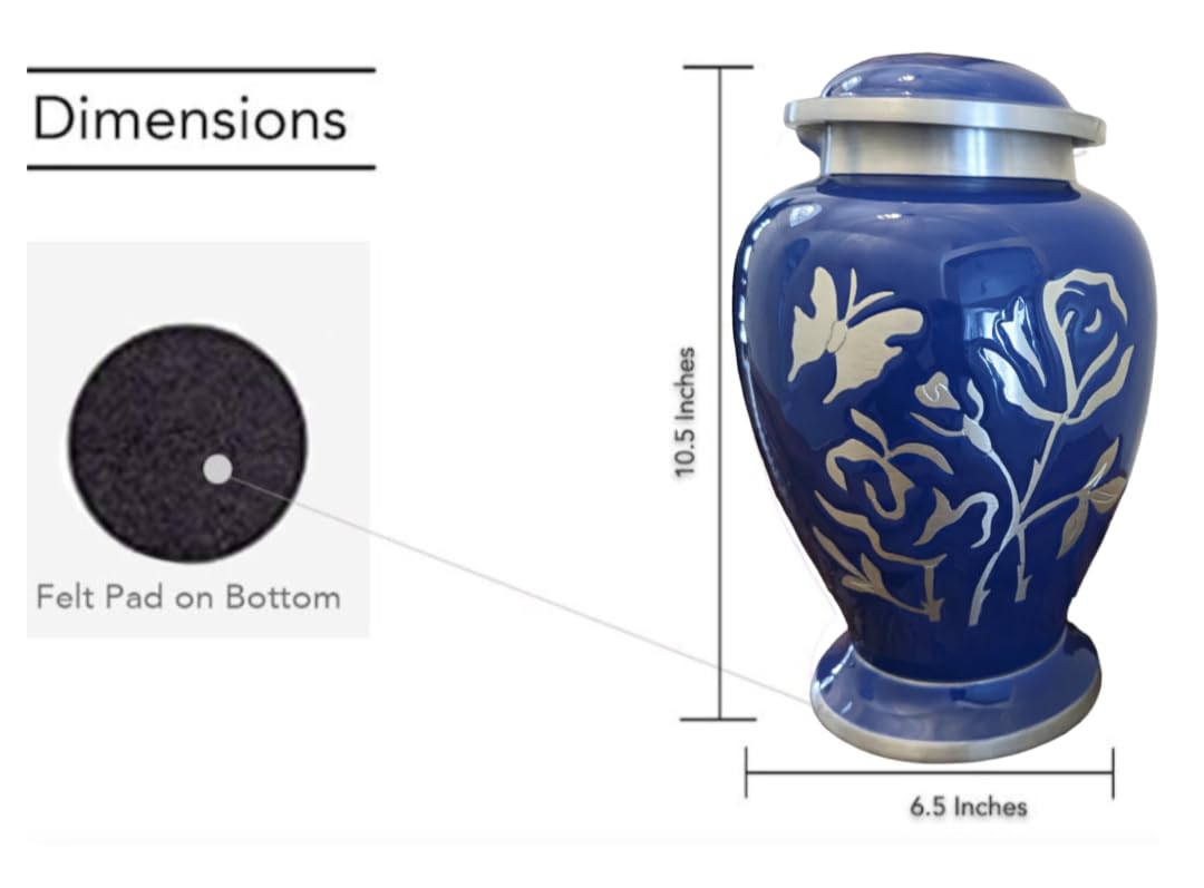 Beautifully Engraved Cremation Urn (Large)