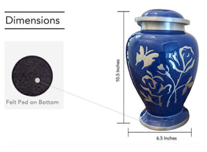 Beautifully Engraved Cremation Urn (Large)