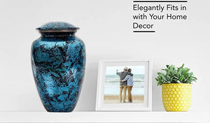 Beautifully Engraved Cremation Urn (Large)