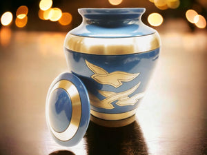 Beautifully Engraved Cremation Urn (Large)