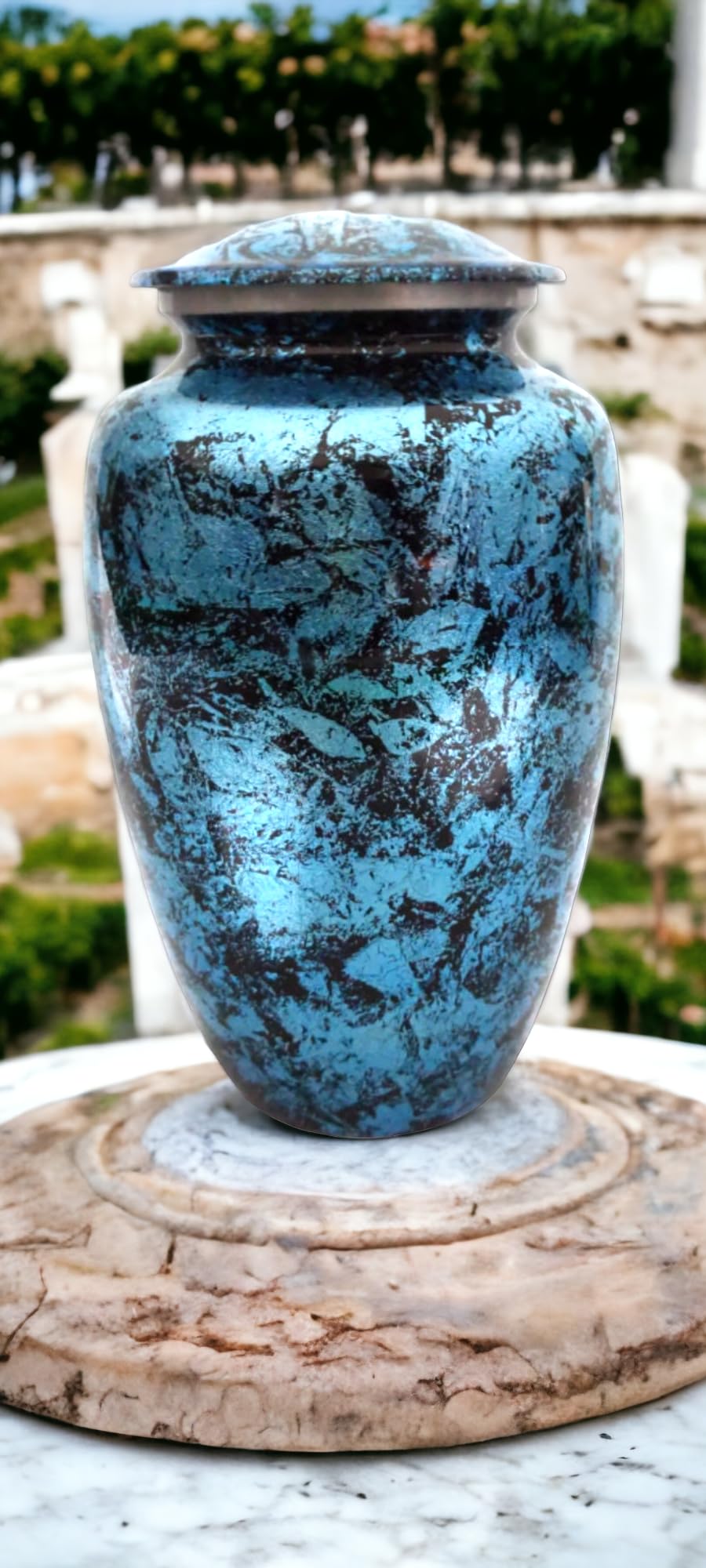 Beautifully Engraved Cremation Urn (Large)