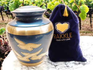 Beautifully Engraved Cremation Urn (Large)