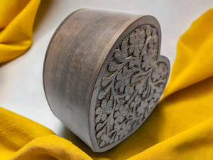 Mango Wood Engraved Cremation Urn & Keepsakes for Human Ashes, Female, Male, Funeral, Pets