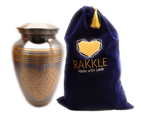 Beautifully Engraved Cremation Urn (Large)