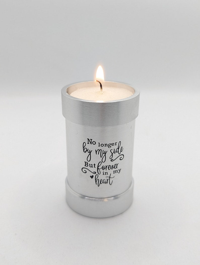 Silver Mini Urn Tea Light Holder