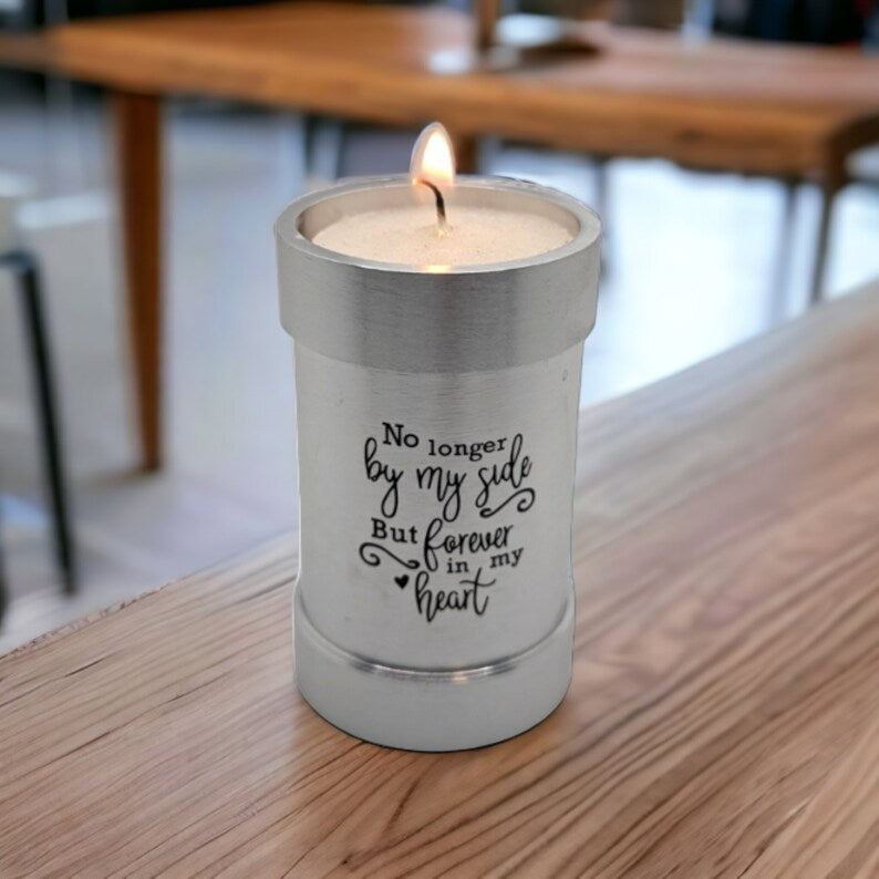 Silver Mini Urn Tea Light Holder
