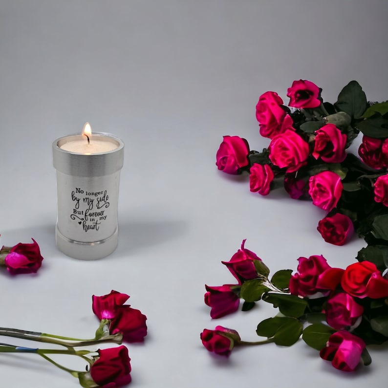 Silver Mini Urn Tea Light Holder