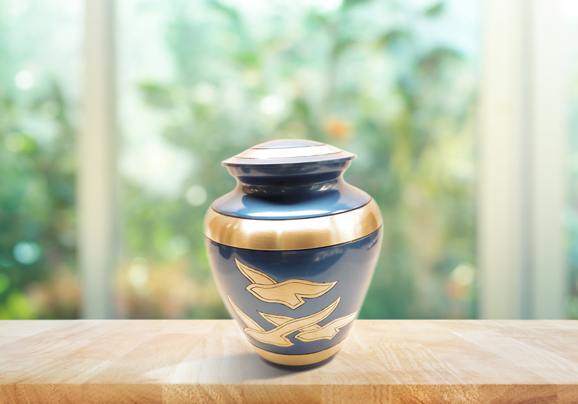 Divine Flying Doves Urn