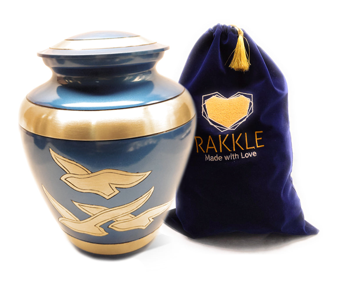 Divine Flying Doves Urn