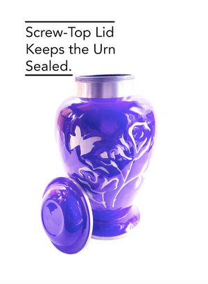 Purple Pearl Urn and/or keepsakes