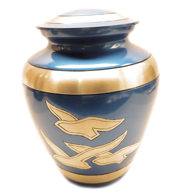 Divine Flying Doves Urn