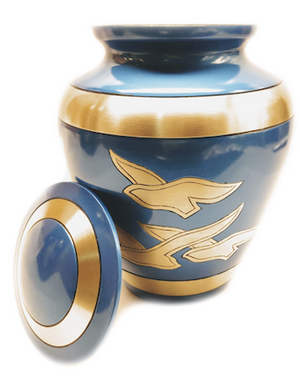 Divine Flying Doves Urn