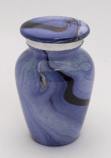 Ocean Swirl Keepsake Urns for Human Ashes